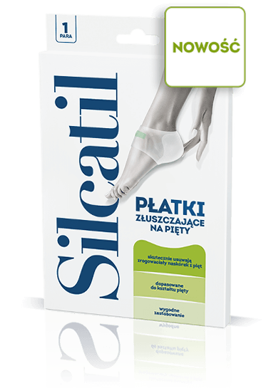 Silcatil Exfoliating Heel Patches 1 Pair 