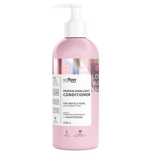 So!Flow Protein and Emollient Conditioner for High Porosity and Brittle Hair 400ml