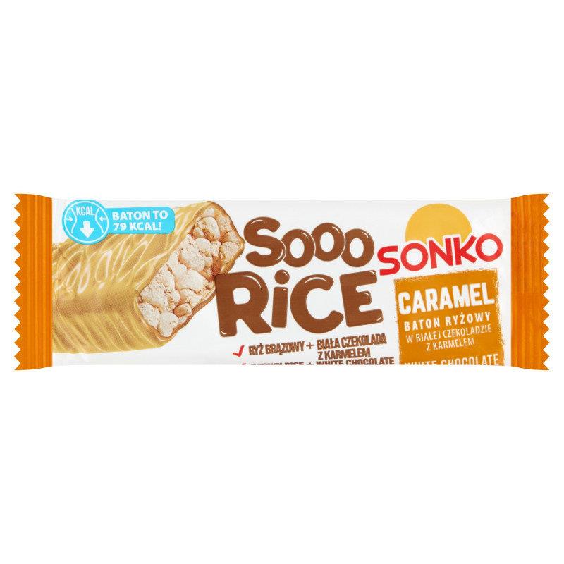 Sonko Sooo Rice Rice Bar with White Chocolate and Caramel 16g