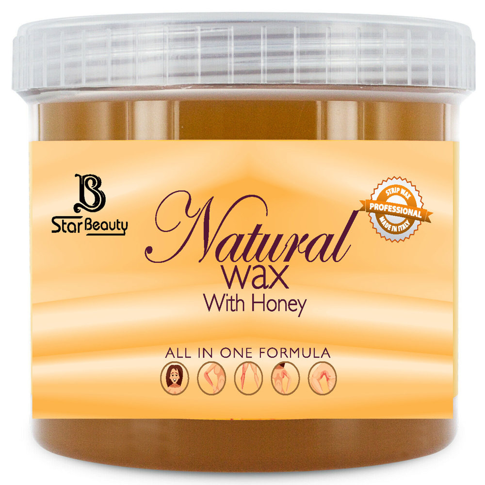 Star Beauty Professional Natural Body Wax with Honey 450ml