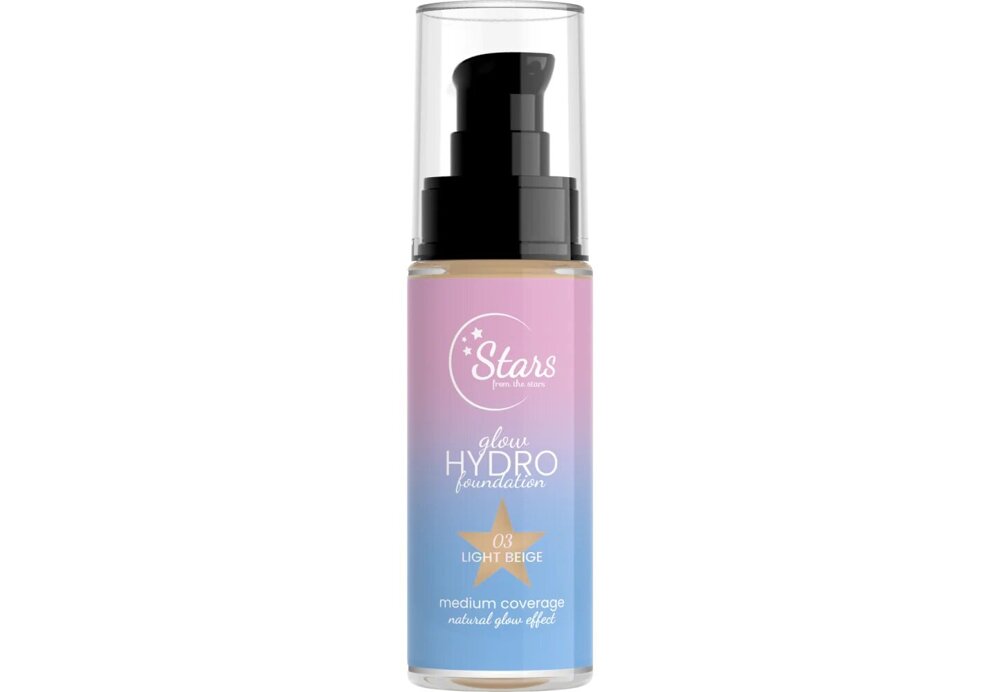 Stars From the Stars Moisturizing and Illuminating Glow Hydro Foundation No. 03 Light Beige 30g