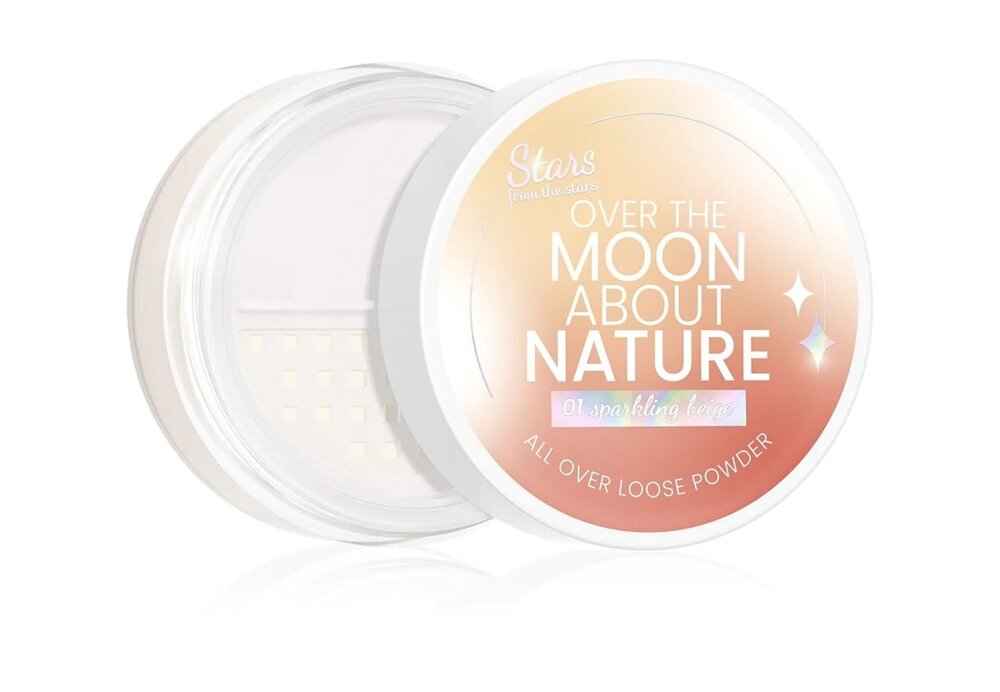 Stars From the Stars Over the Moon About Nature Natural Loose Powder for Face and Eyes No. 01 Sparkling Beige 10g