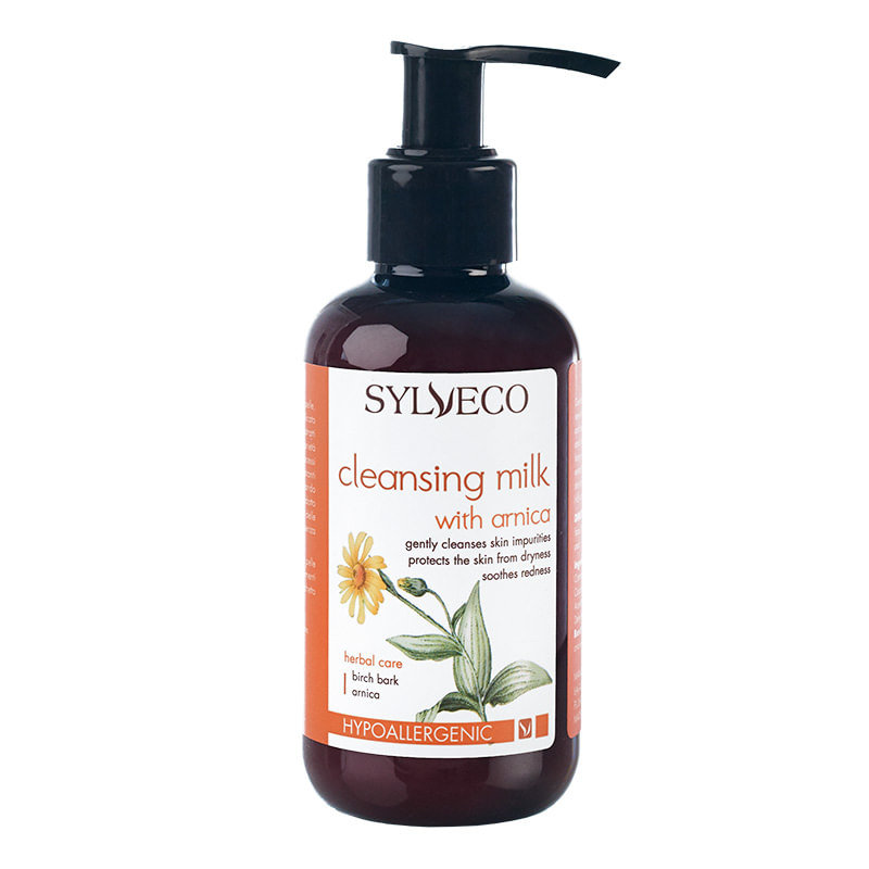 Sylveco Arnica Cleansing Anti-aging Strengthening Face Milk for All Skin Types 150ml