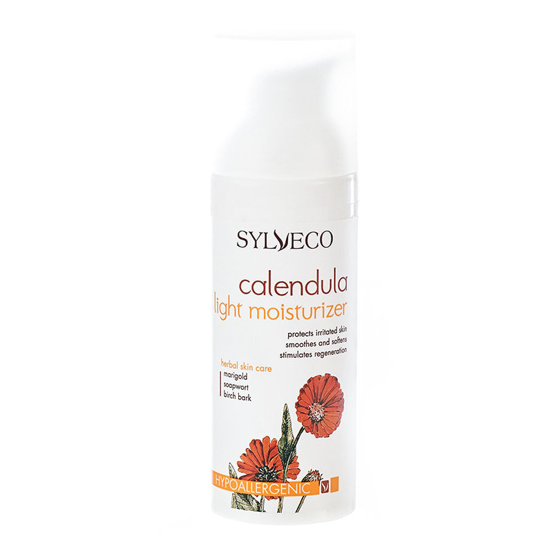 Sylveco Light Regenerating Calendula Cream for All Skin Types 50ml