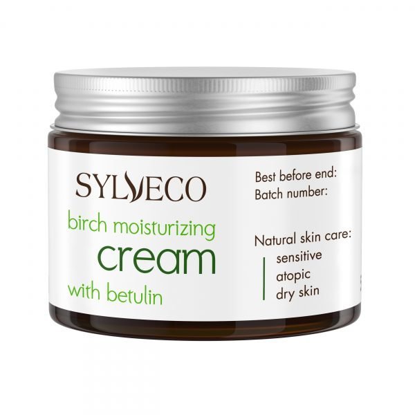 Sylveco Moisturizing Birch Cream with Betulin for Atopic Dry and Sensitive Skin 50ml