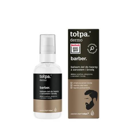 Tołpa Dermo Barber Facial Gel with Facial Hair and Beard 75ml