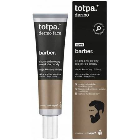 Tołpa Dermo Barber Polishing Concentrated Beard Oil Anti Itch 40ml