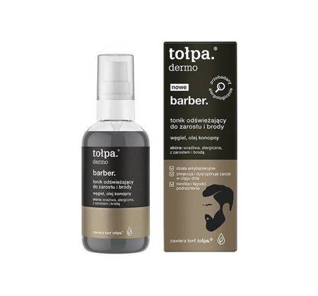 Tołpa Dermo Barber Refreshing Tonic for Beard and Sensitive Facial Skin 75ml 