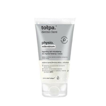 Tołpa Dermo Face Physio Mikrobiom Mild Micellar Gel for Cleansing Face and Eyes 150ml 