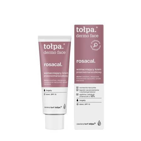 Tołpa Dermo Face Rosacal Anti Wrinkle Day Face Cream for Sensitive Skin 40ml