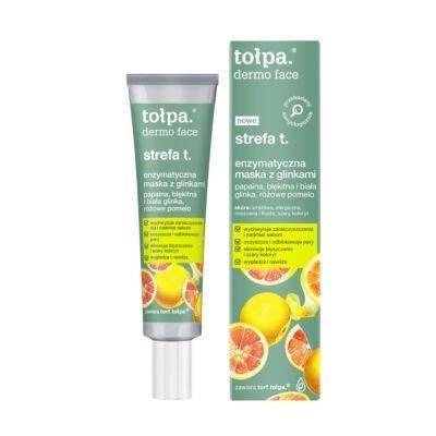 Tołpa Dermo Face T Zone Enzymatic Mask with Clay for Sensitive and Allergic Skin 40ml 