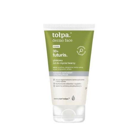 Tołpa Dermo Futuris 30 Clay Face Cleansing Gel for All Skin Types 150ml 