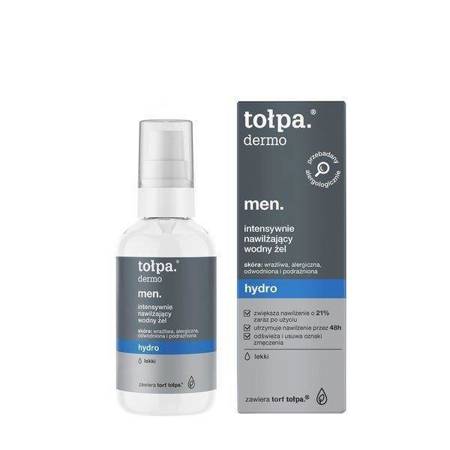 Tołpa Dermo Men Intensively Moisturizing and Refreshing Water Face Gel for Men 75ml 