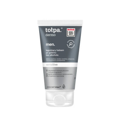 Tołpa Dermo Men Sensitive Soothing Aftershave Balm Strongly Moisturizing 125ml 