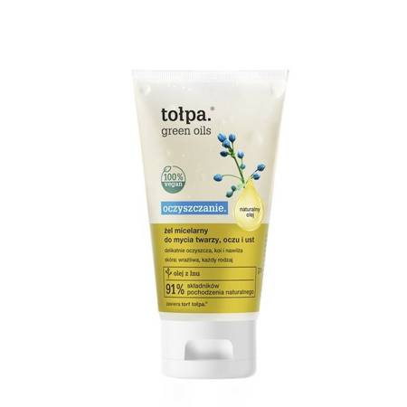 Tołpa Green Oils Cleansing Micellar Gel for Washing Face and Eyes 150ml
