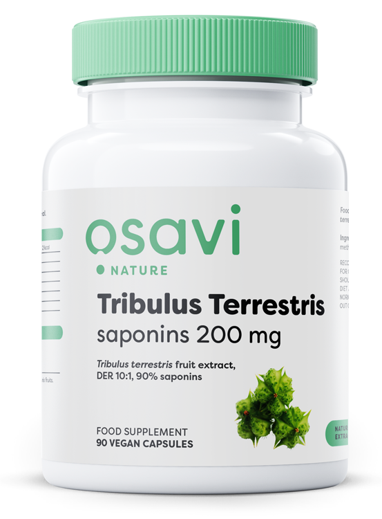 Tribulus Terrestris, Saponins 200mg - 90 vegan caps