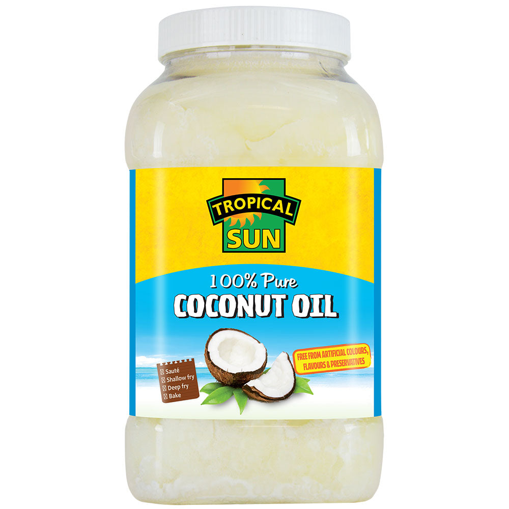 Tropical Sun 100% Pure Coconut oil jar 480ml