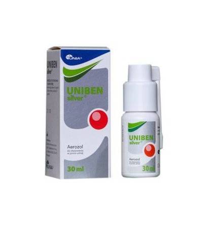 UNIBEN SILVER Aerosol For Use in The Mouth 30 ml