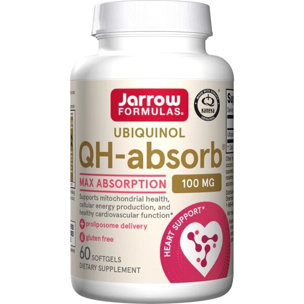 Ubiquinol QH-absorb, 100mg - 60 softgels