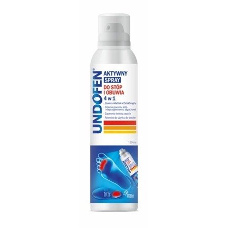 Undofen Active Foot and Shoe Spray 4in1 Refreshing Deo Fresh 150ml