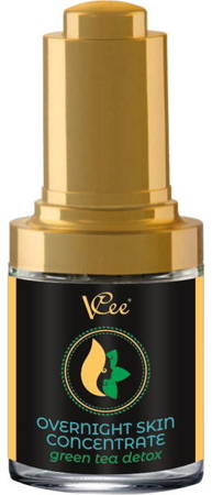 VCee Natural Overnight Skin Concentrate with Green Tea Detox 30ml