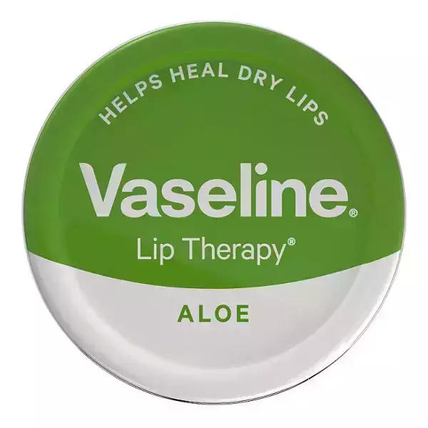 Vaseline Lip Therapy Smoothing and Softening Dry Lips Balm with Aloe Vera 20g