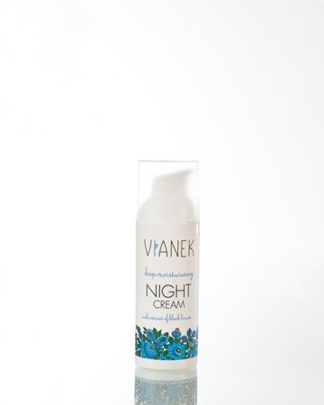 Vianek Intensively Moisturizing Night Cream for Dry and Sensitive Skin 50ml
