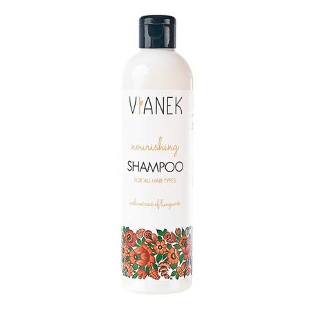 Vianek Nourishing Shampoo for All Hair Types with Gadduck Extract 300ml