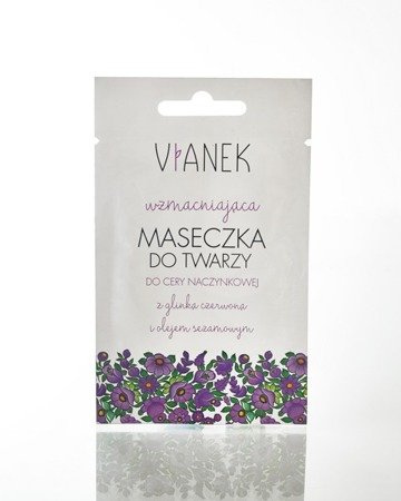 Vianek Strengthening Mask for Capillary Skin with Red Clay 10g