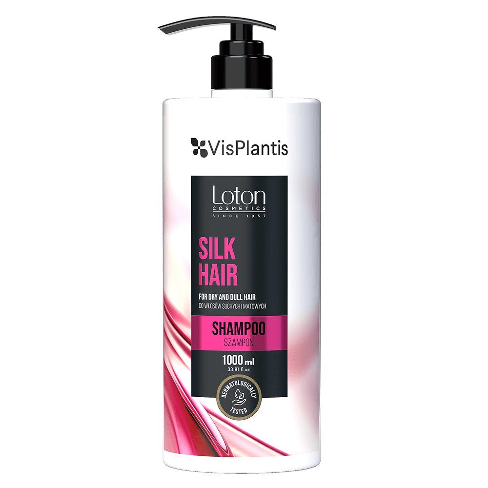 Vis Plantis Loton Silk Smoothing Shampoo for Dry and Dull Hair 1000ml