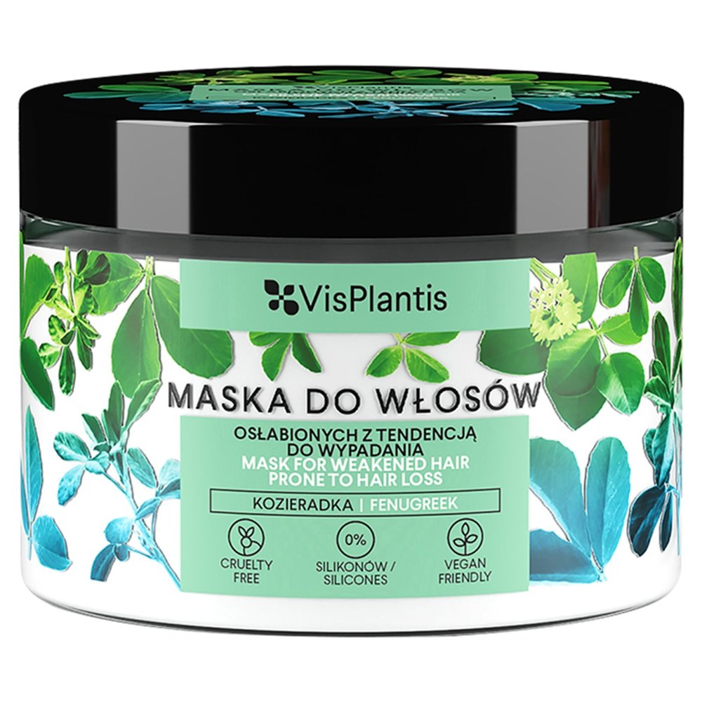 Vis Plantis Mask for Tendency to Hair Loss Weakened Hair with Fenugreek 300ml