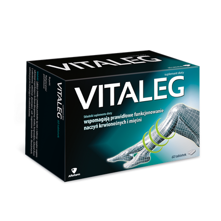 Vitaleg Calcium Vitamin C Blood Vessels Muscles 60 Tablets 