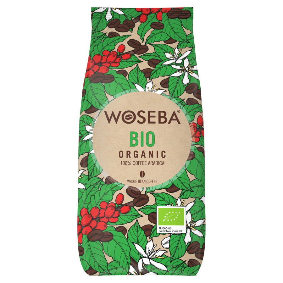 Woseba Bio Organic Ground Coffee 100% Arabica 250g