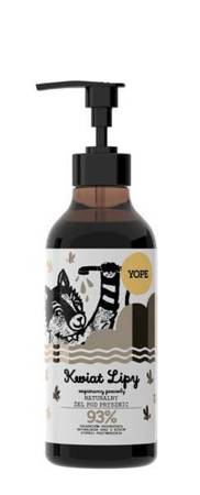 Yope Natural Moisturizing Shower Gel with Linden Flower 400ml