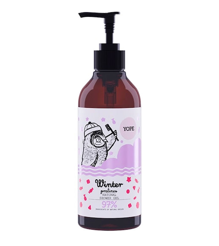 Yope Winter Pralines Natural Moisturizing and Cleansing Shower Gel 400ml