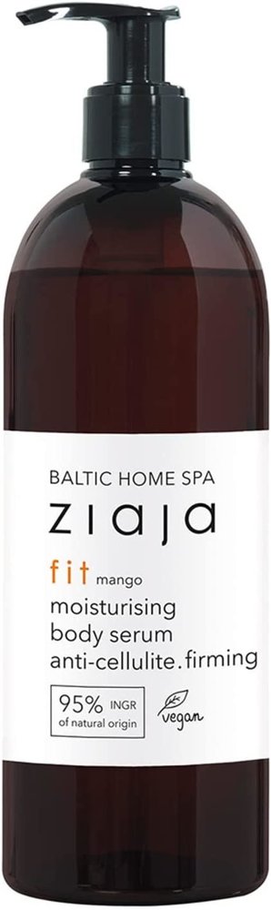 Ziaja, Baltic Home Spa Fit Anti-cellulite Firming Moisturizing Body Serum Mango Vegan 400ml