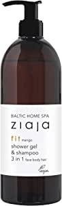Ziaja Baltic Home Spa Vitality 3in1 Gel for Washing Face, Body and Hair with Mango Scent Vegan 500ml
