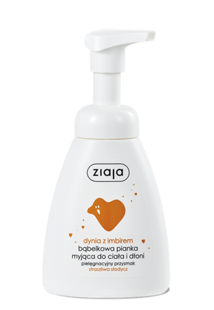 Ziaja Bubble Body and Hand Washing Foam Pumpkin with Ginger  250 ml