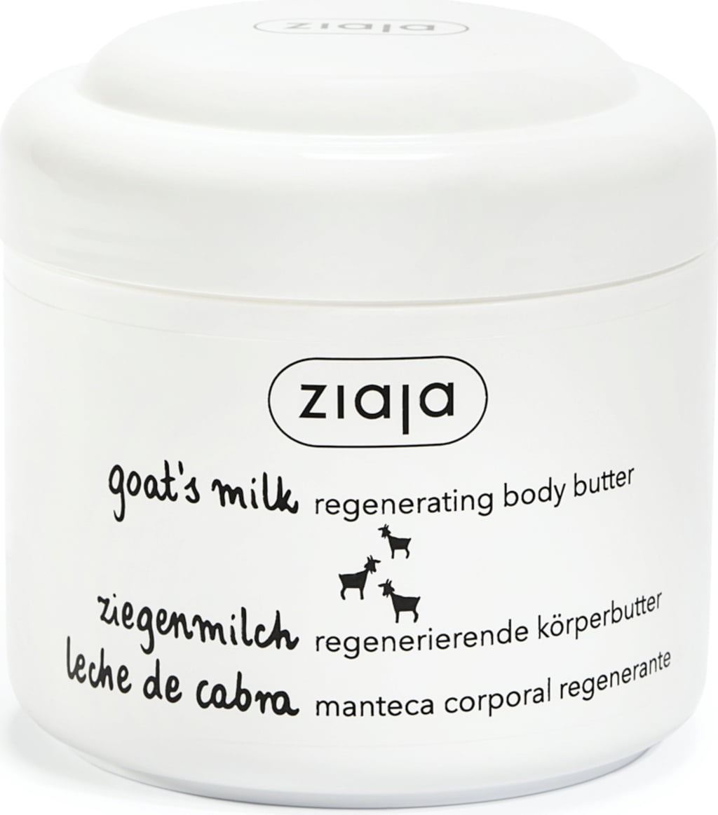 Ziaja Goat Milk Body Butter with Omega 3 Omega 6 Acids and Vitamin E 200ml