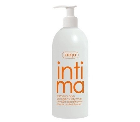 Ziaja Intima Creamy Intimate Hygiene Liquid with Ascorbic Acid 500ML
