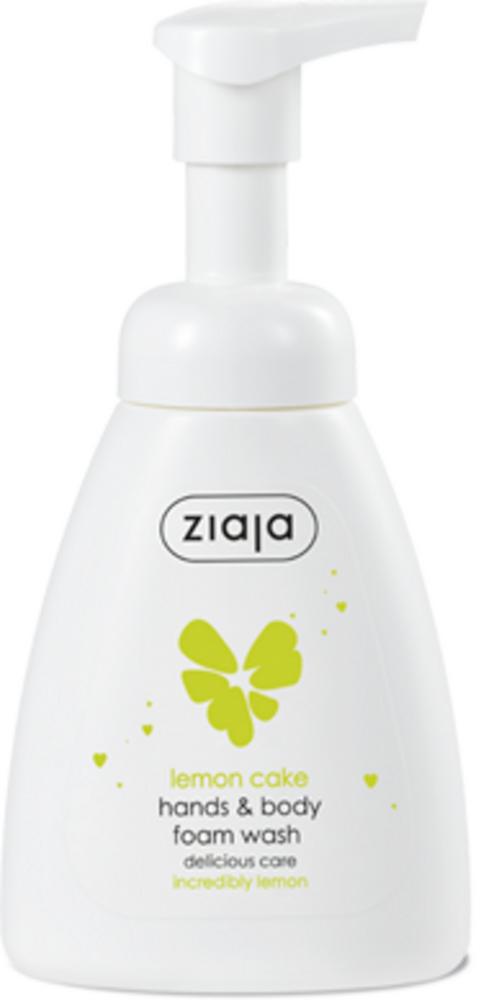 Ziaja Lemon Cake Bubble Body and Hand Washing Foam 250ml