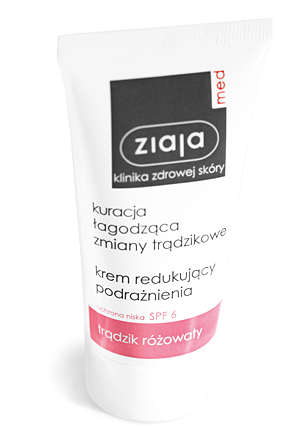 Ziaja Med Cream Reducing Skin Irritation Occuring During Rosacea 50ml