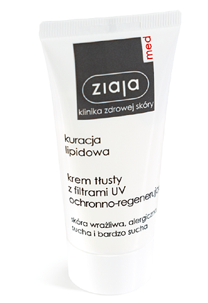 Ziaja Med Greasy Cream with UV Filters 50ml