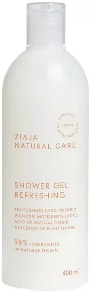 Ziaja Natural Care Refreshing and Caring Shower Gel 400ml