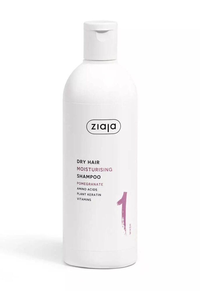 Ziaja Pomegranate Moisturizing Shampoo for Dry Hair 400ml