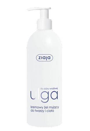 Ziaja Sensitive Creamy Face and Body Wash 400ml