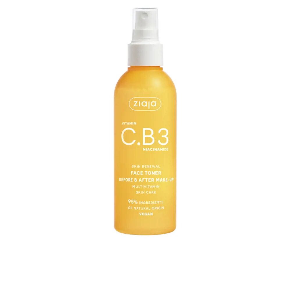 Ziaja Vitamin C. B3 Niacinamide Facial Tonic Spray Vegan 190ml