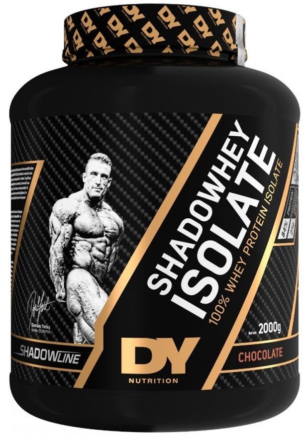 Dorian Yates Shadowhey Isolate Whey Protein Isolate for Muscle Growth Strawberry-Banana 2000g