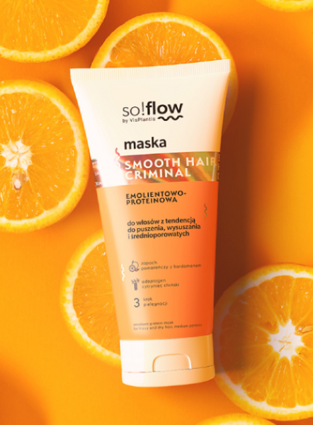 So!Flow Emollient-Protein Mask for Frizzy Hair 200ml