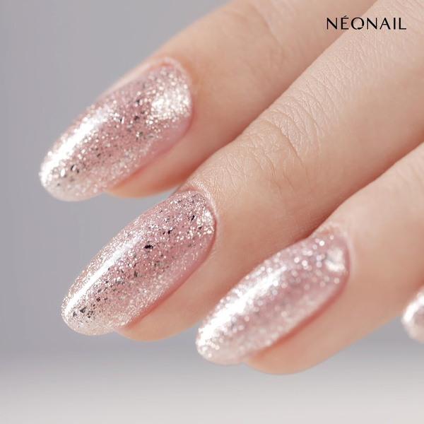 NeoNail UV/LED Baza Hybrydowa Glitter Effect Base Rose 7.2ml